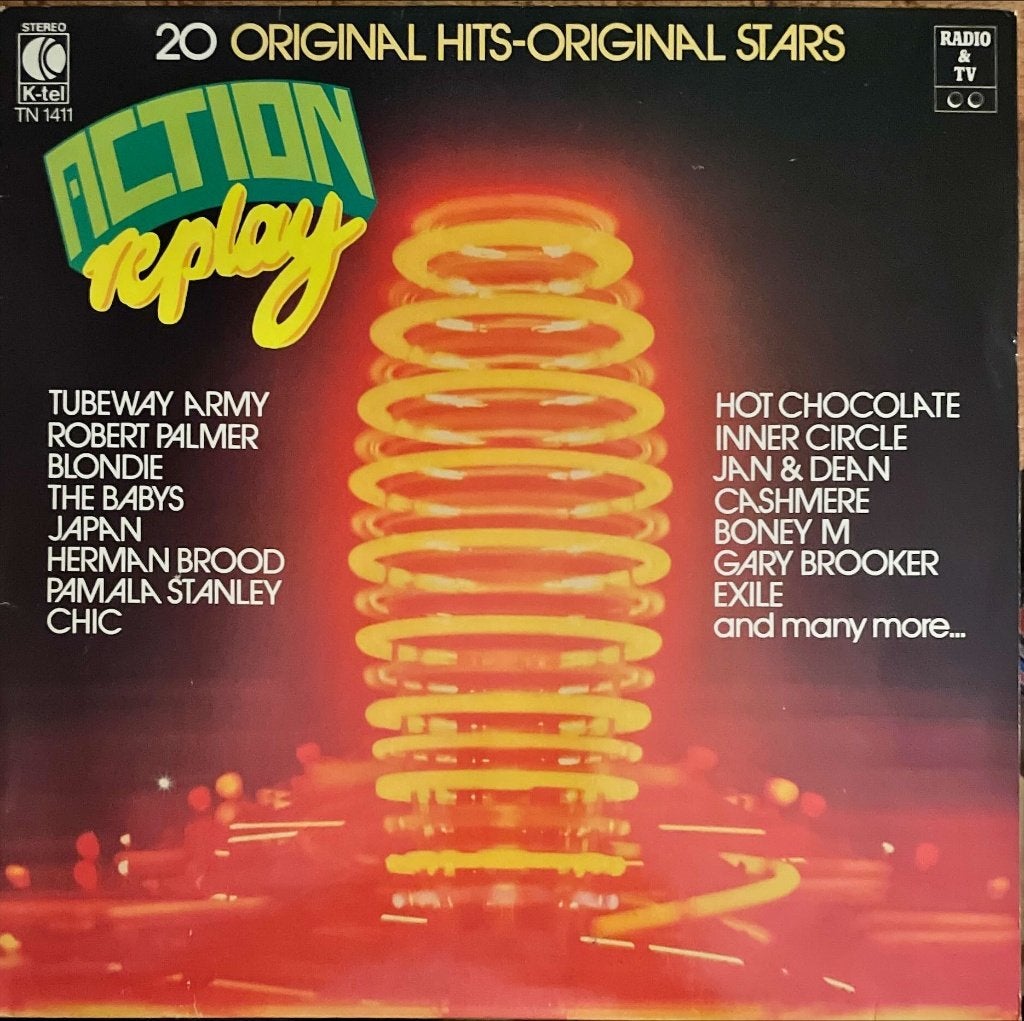 Action Replay (20 Original Hits-Original Stars) - K-tel / NL, Ophalen, LP, Gebruikt, Pop