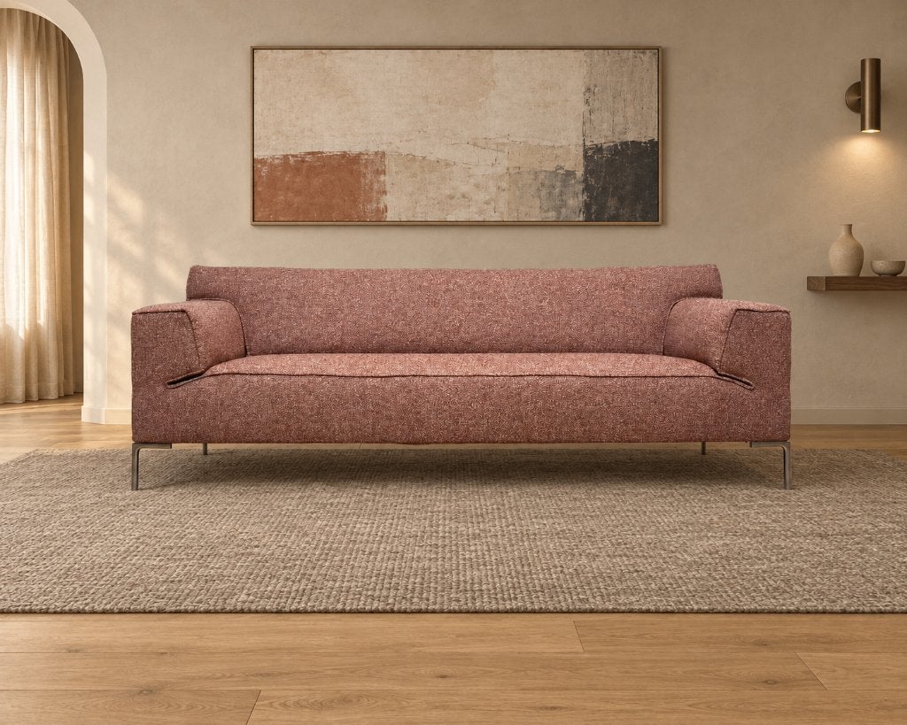 NIEUW GESTOFFEERD Design on Stock Bloq 3-Zits + GARANTIE, Design Bank Bankstel Zetel 3-Zits Design on Stock, 75 tot 100 cm, Www.designplaats.nl