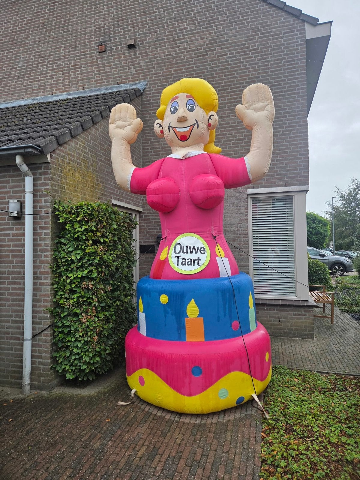 Sarah Ouwe Taart TE HUUR / incl gratis leeftijdsbord, Hobby en Vrije tijd, Ophalen, Zo goed als nieuw, Abraham of Sarah