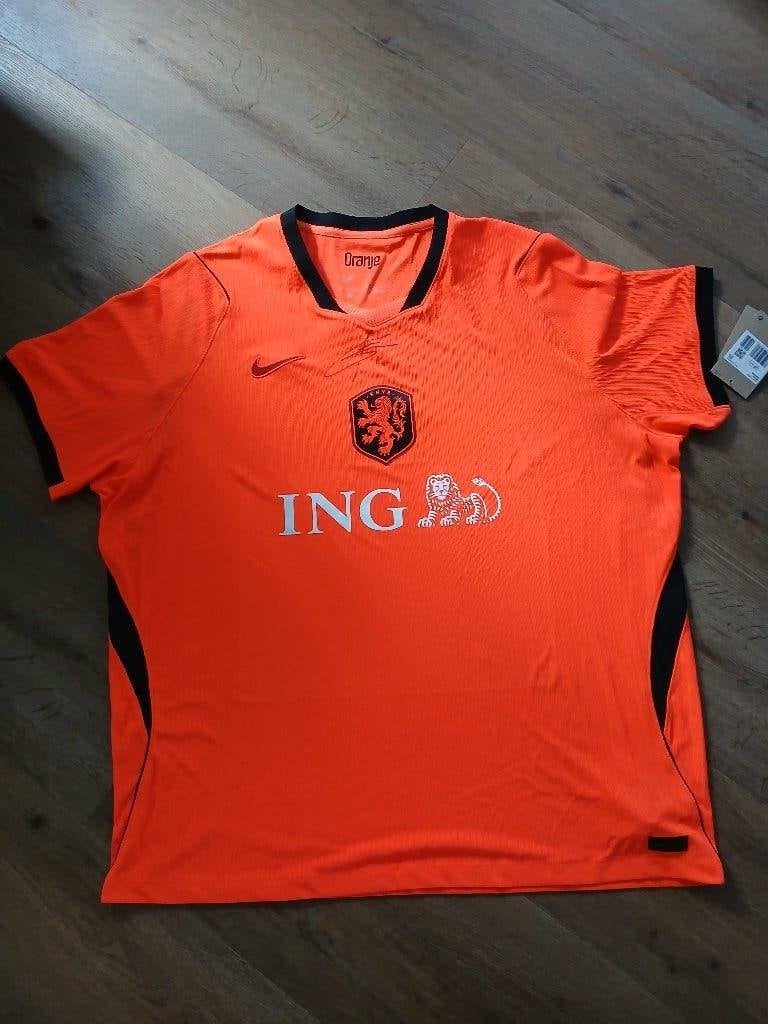 voetbalshirt oranje Frenkie de Jong, Nike, Nieuw, Ophalen of Verzenden, Voetbal