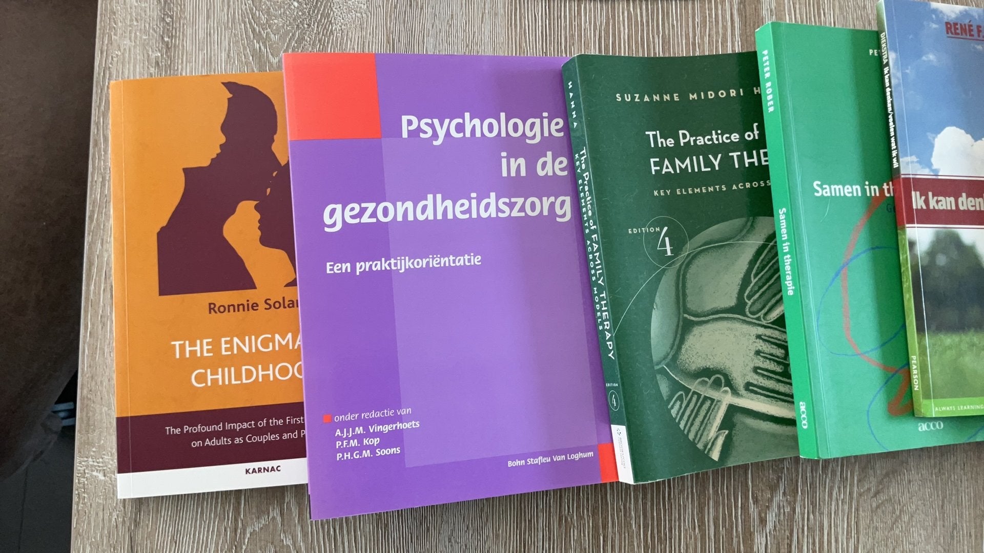 Diverse therapie boeken, Boeken, Ophalen, Beta, Zo goed als nieuw, HBO
