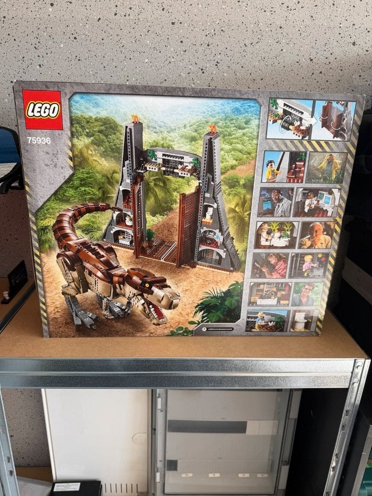 LEGO Jurassic World T-Rex Rampage Set, Jurassic World, Lego, Nieuw, Ophalen of Verzenden