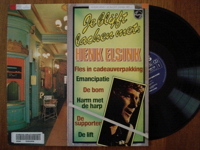 Je blijft lachen met Henk Elsink, Ophalen of Verzenden, Gebruikt, 12 inch, Overige genres