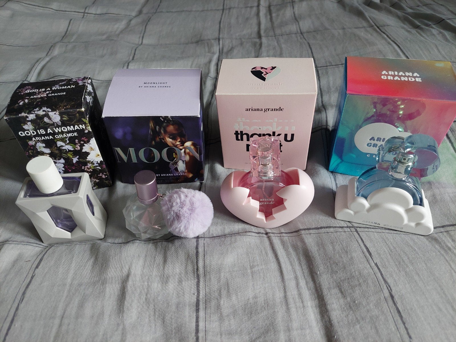 lege Parfum flesjes van Ariana Grande, Ophalen of Verzenden, Gebruikt