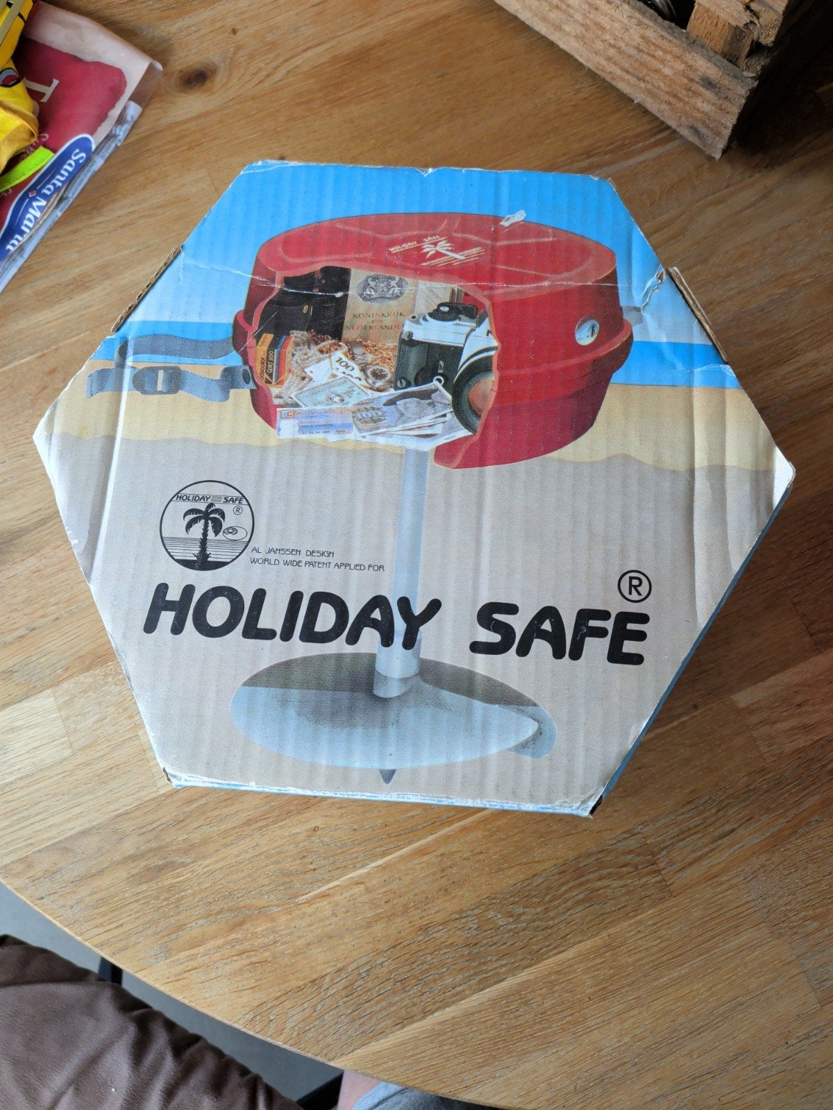 Holiday Safe - Draagbare Kluis voor Strand/Camping, Ophalen of Verzenden