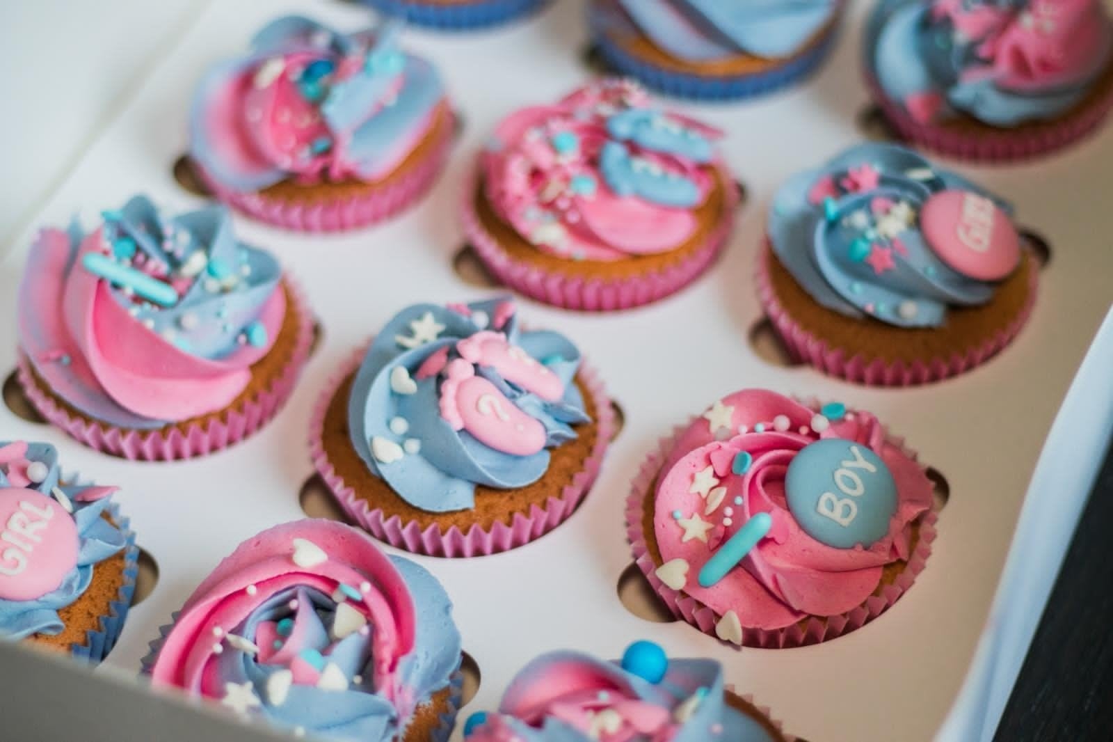 Taart enz, Ophalen, Cupcakes, Versiering