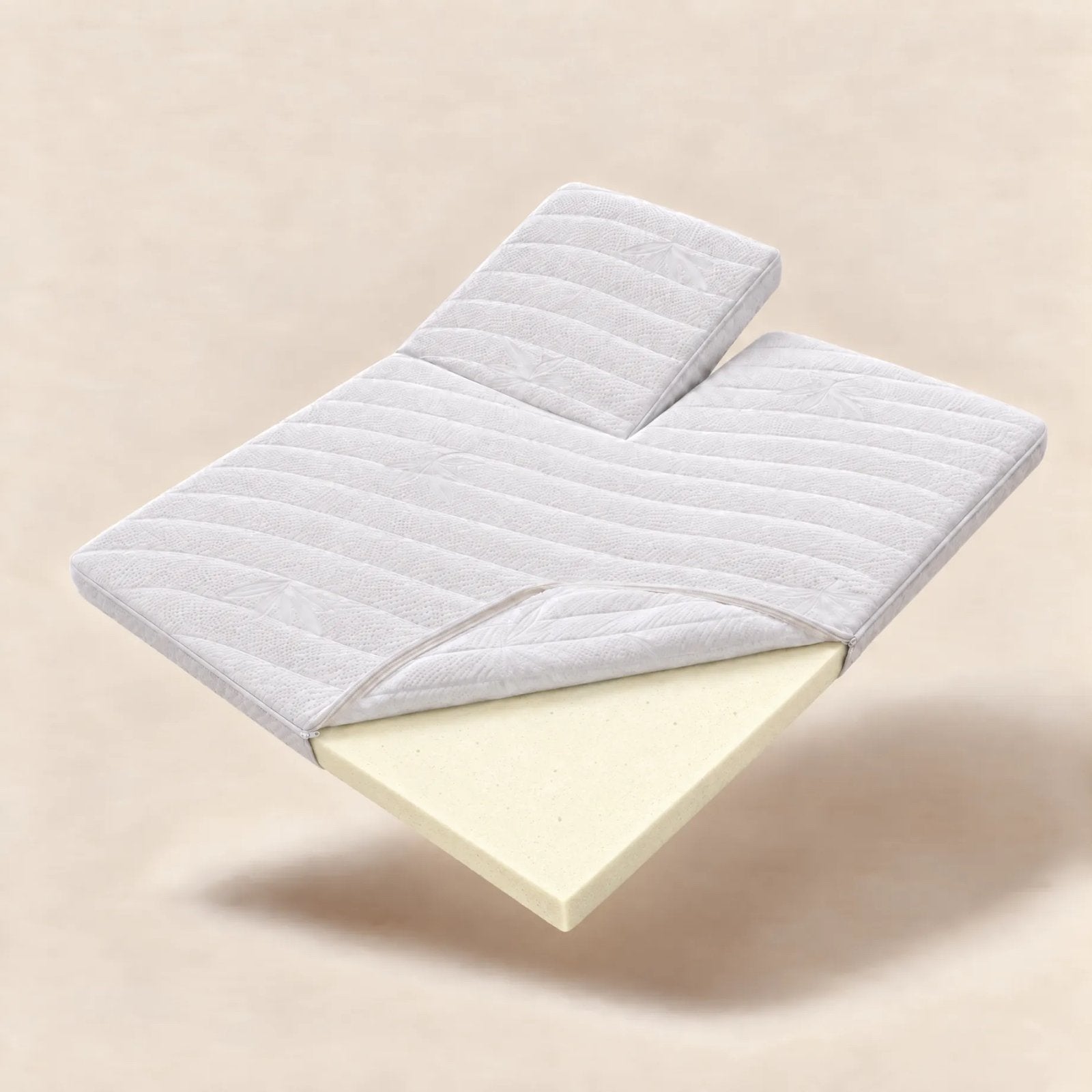Fijne Splittopper 160x200 cm (totale dikte ca. 6 cm), Ophalen, Gebruikt, Tweepersoons, Matras