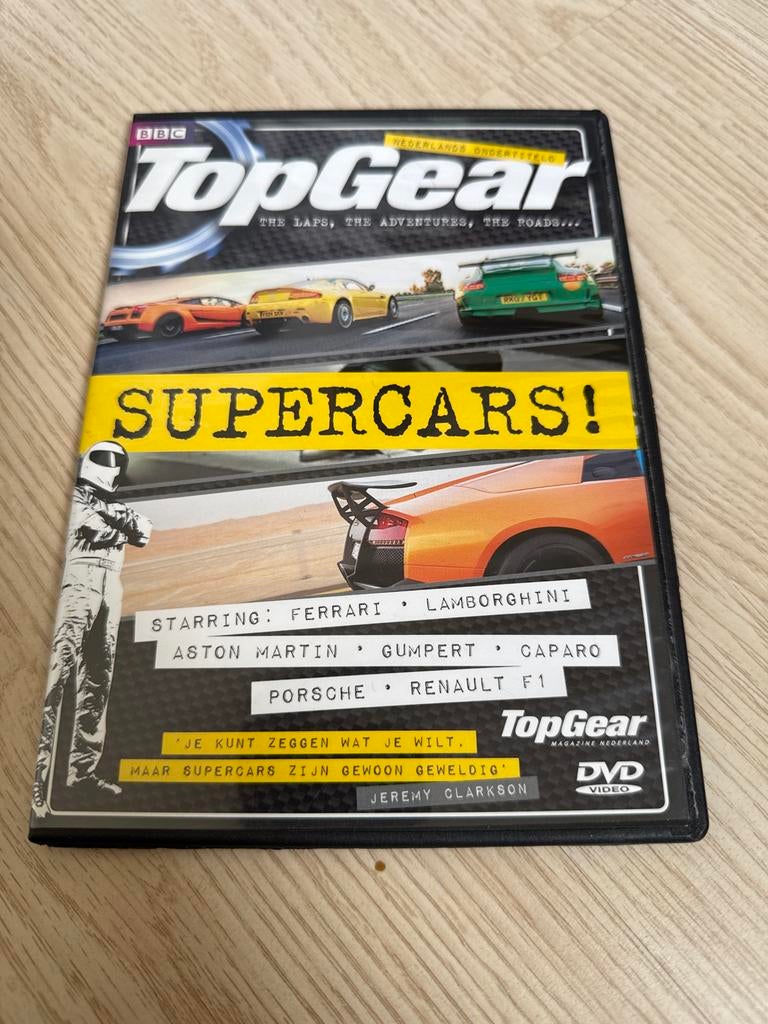TopGear Supercars! DVD - Ferrari, Lamborghini, Porsche, Ophalen of Verzenden, Zo goed als nieuw