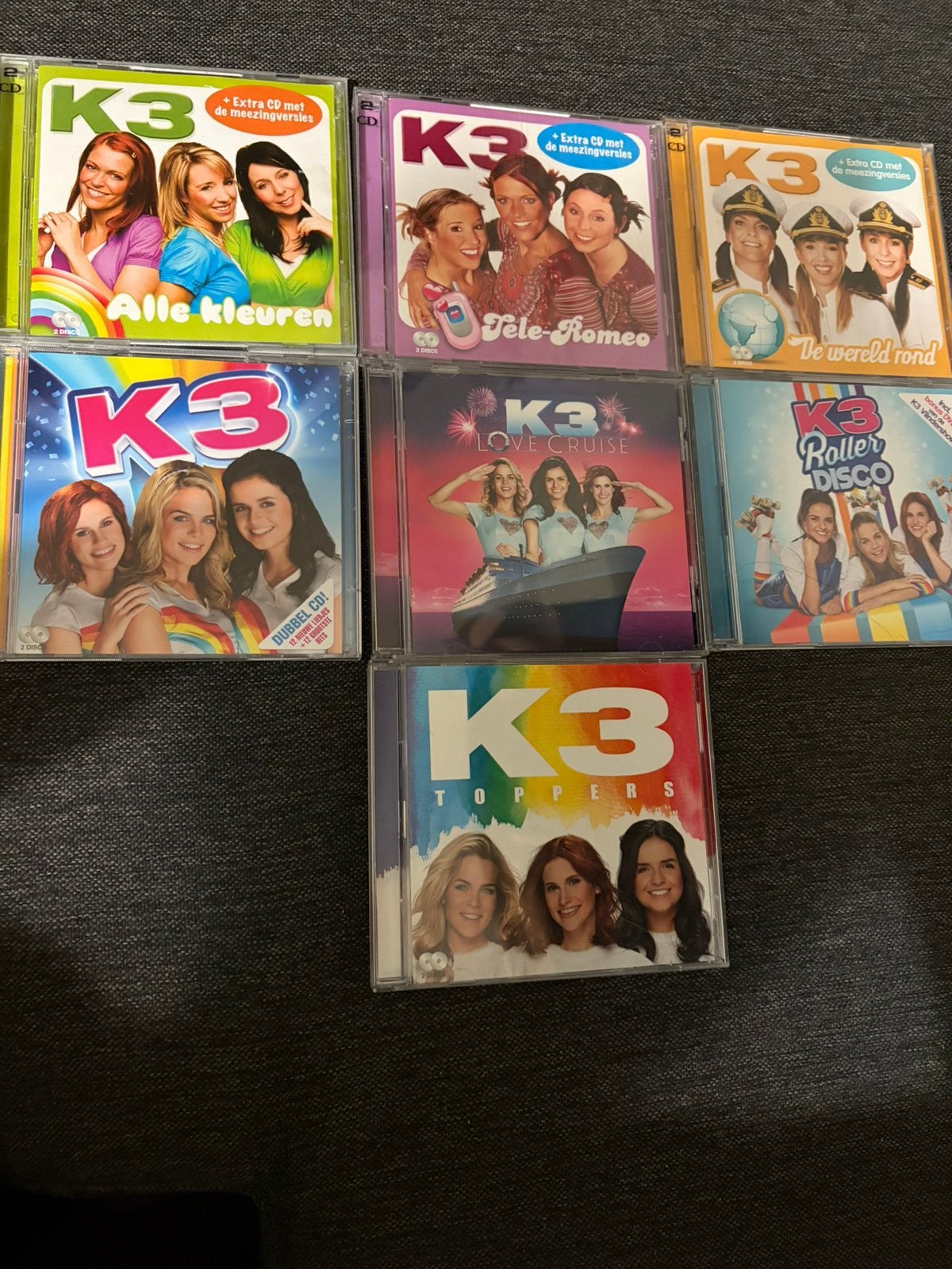 K3 (dubbel) cd’s, Cd's en Dvd's, Ophalen of Verzenden, Zo goed als nieuw