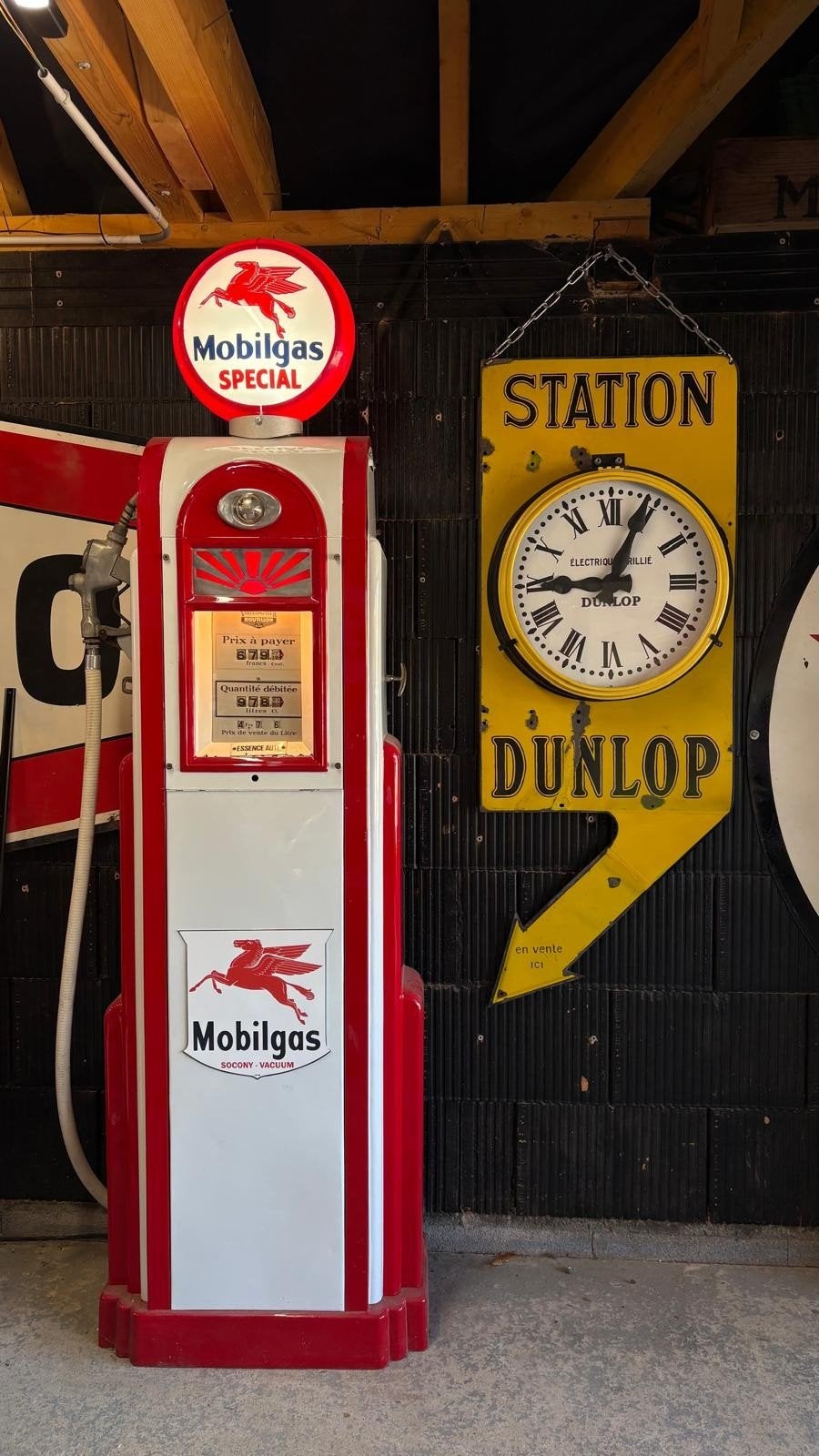 Emailschild STATION DUNLOP 1920, Ophalen of Verzenden