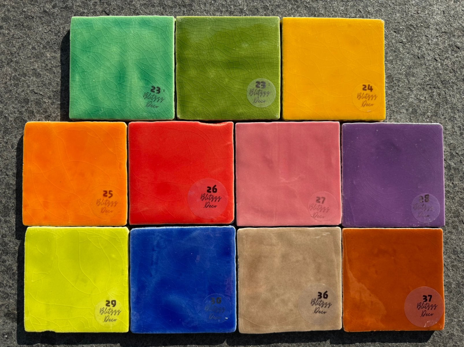 Tegeltjes 10x10 losse verkoop bv om te beplakken of mozaïek, BlitzzzDeco, 7471GA, Info @blitzzzdeco.nl, Nieuw