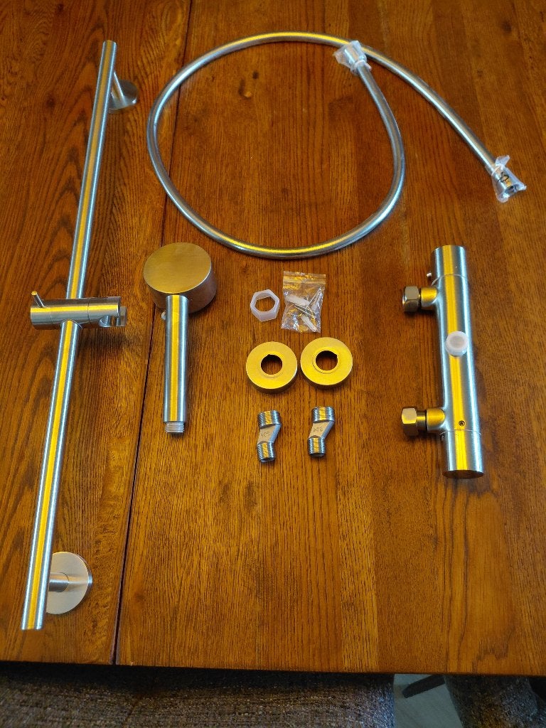 Douche set nieuw ongebruikt, Ophalen, Nieuw, Rvs, Douche