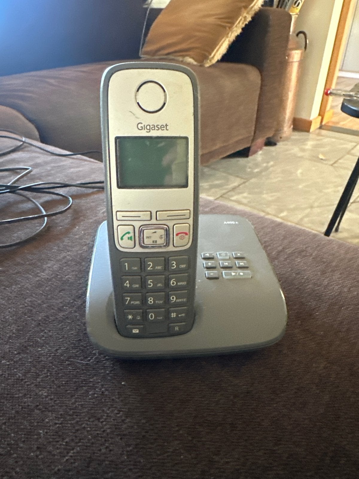Gigaset A400 A draadloze telefoon met antwoordapparaat, Ophalen, Gebruikt, 1 handset