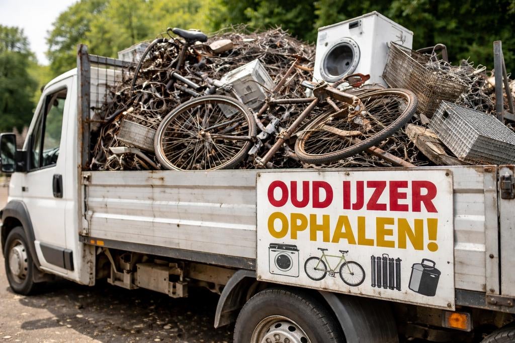 Wij komen gratis uw oud ijzer ophalen!, Ophalen of Verzenden