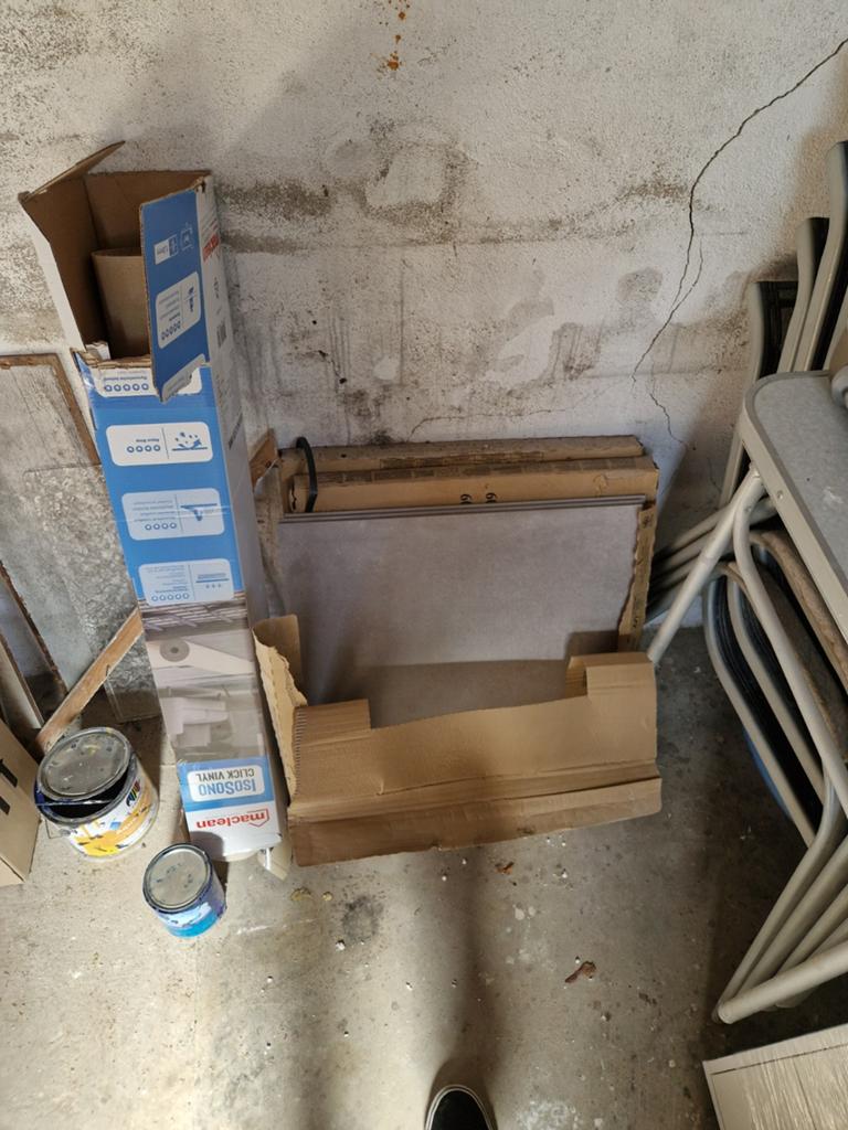 Grijze vloertegels, 60x60 cm, keramiek, Doe-het-zelf en Verbouw, Tegels, 60 cm of meer, Nieuw, Vloertegels, 60 cm of meer