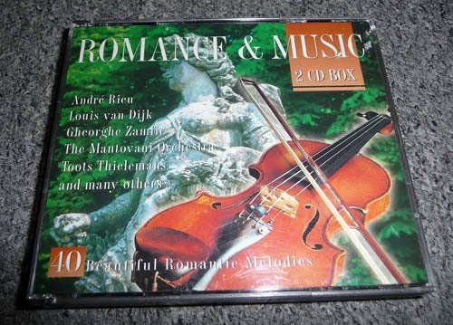 Dubbel CD VARIOUS ARTISTS - Romance & Music, Ophalen of Verzenden