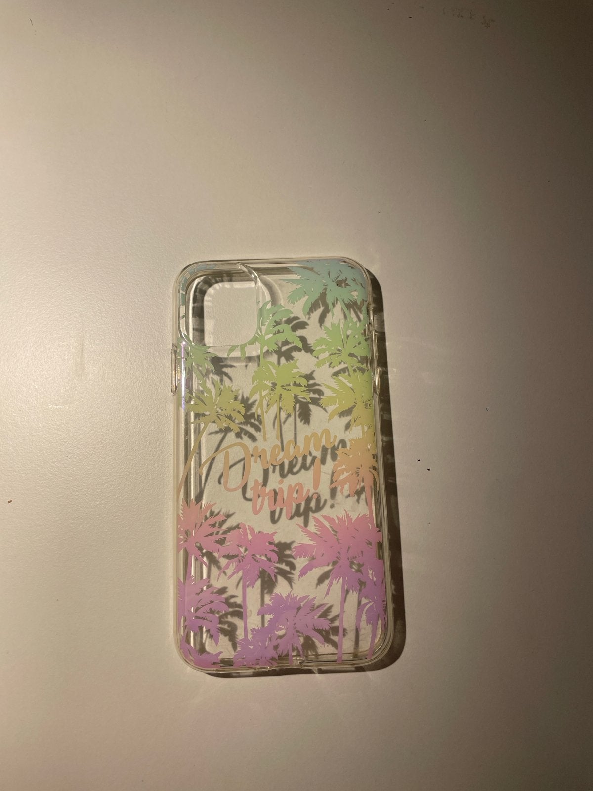 Telefoonhoesje voor iPhone 11 met palmboomprint, Kunststof, IPhone 11, Ophalen of Verzenden, Hoesje of Tasje