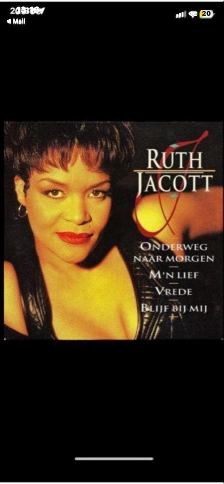 Ruth Jacott - Onderweg Naar Morgen CD, Ophalen of Verzenden, Gebruikt, Pop