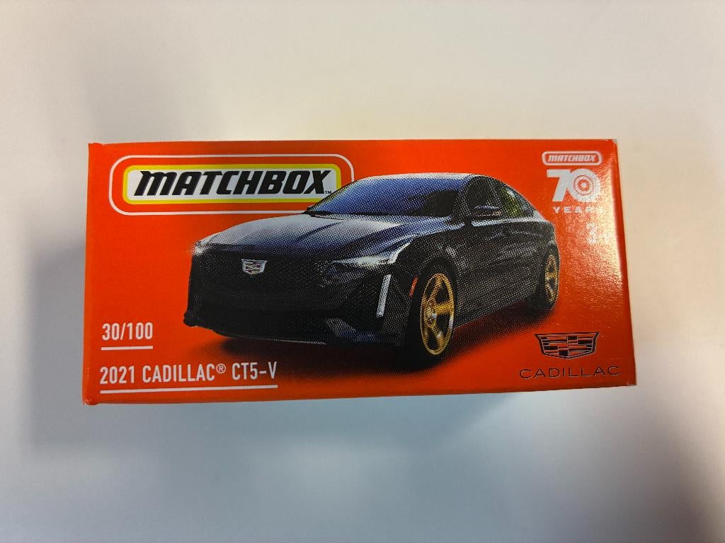 89899: Cadillac CT5-V - 2021 - Matchbox, Nieuw, Ophalen of Verzenden, Gondel 1, 1186MJ Amstelveen, Service.nl@mattel.com