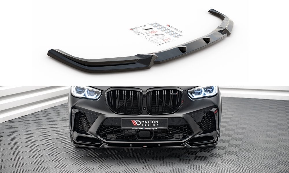 Voorlip sideskirt diffuser spoiler - BMW X5M F95 18-23, Ophalen of Verzenden