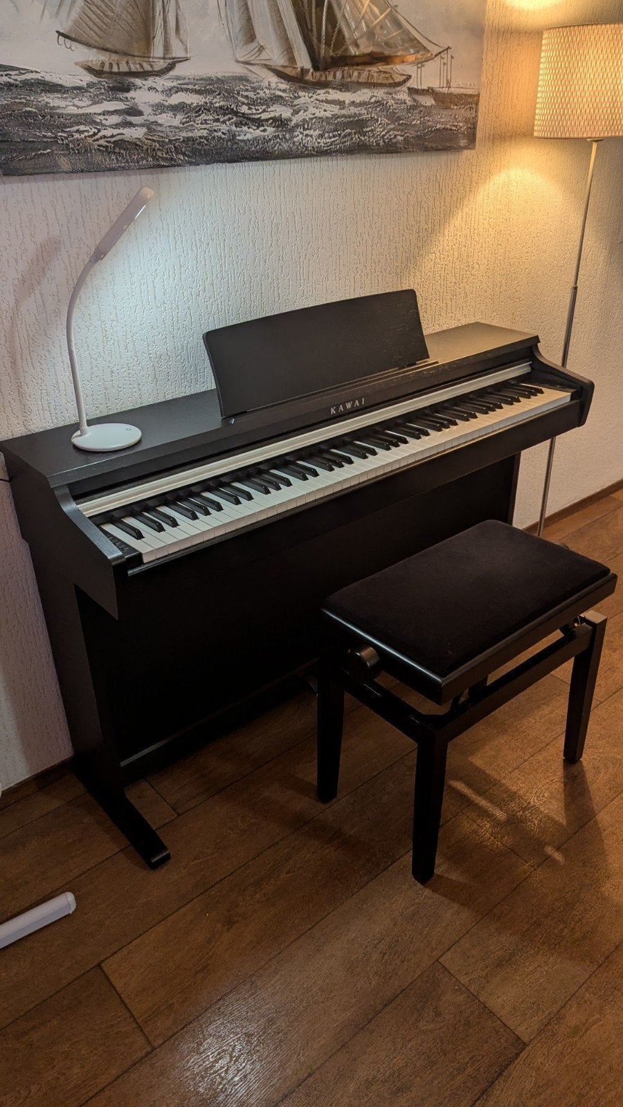 Digitale piano kawai CN17, Muziek en Instrumenten, Piano's, Ophalen of Verzenden, Zo goed als nieuw, Zwart