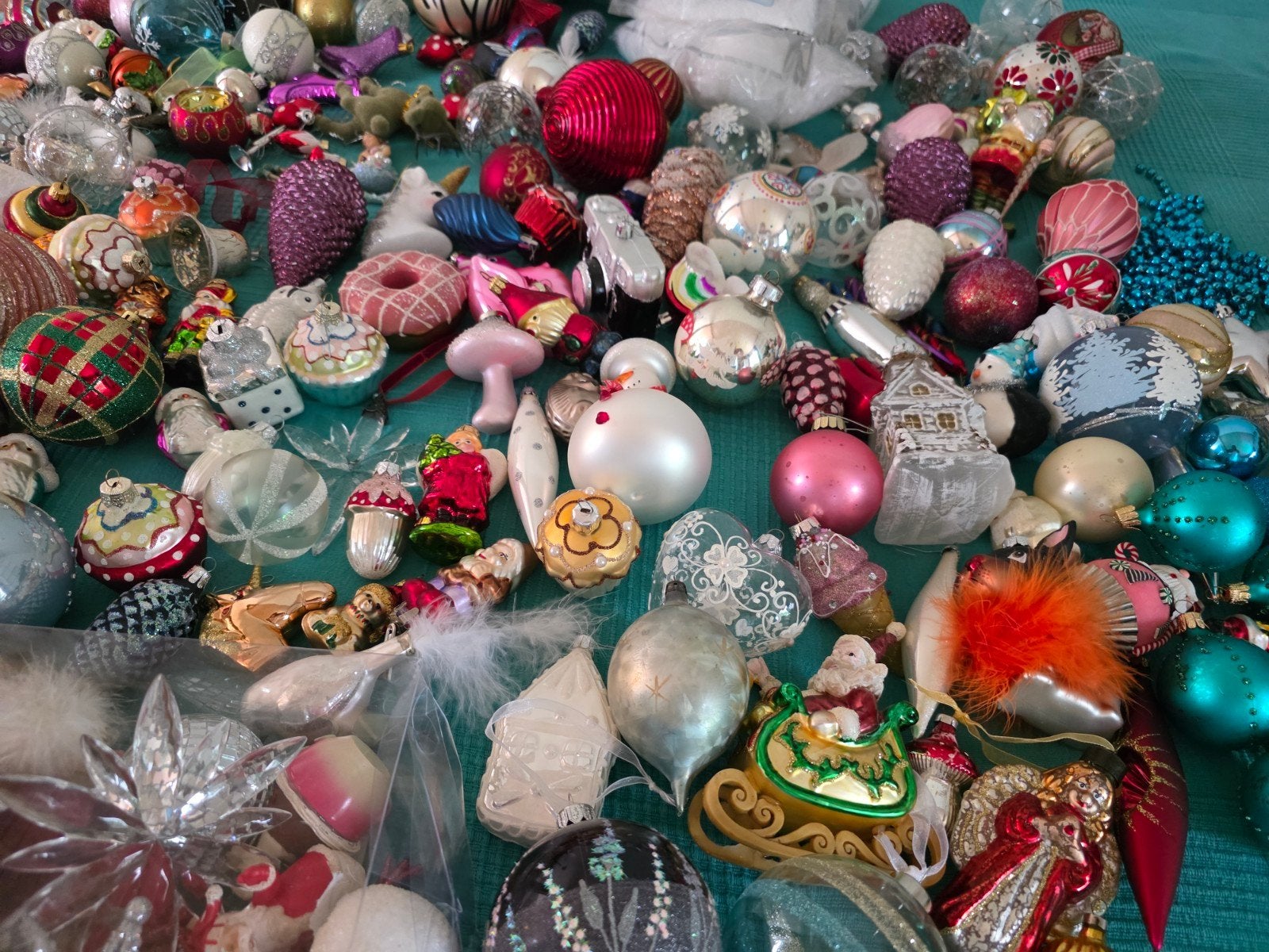 Kersthangers,  kerstballen,  kerstspullen, Diversen, Kerst, Ophalen