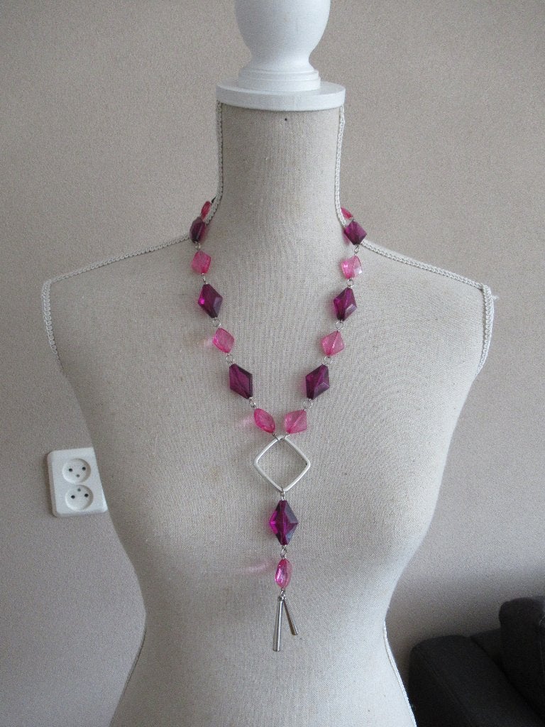 ketting handgemaakt, Sieraden, Tassen en Uiterlijk, Met hanger, Overige materialen, Nieuw, Ophalen of Verzenden