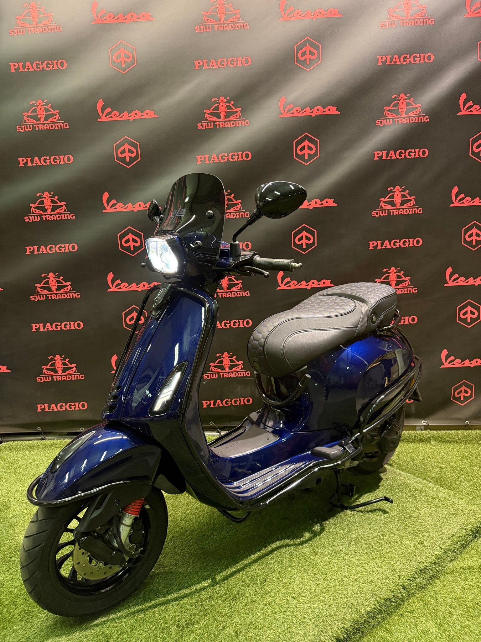 Vespa Sprint 2021 Brom / Custom Midnight Blue / RS Zadel /, -, -, Ophalen of Verzenden, -
