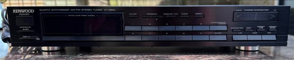 KENWOOD KT-660L AM-FM Stereo Tuner, Ophalen of Verzenden, Gebruikt, Analoog
