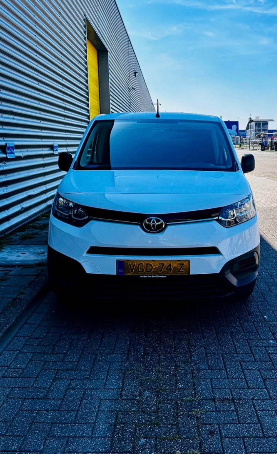 Toyota Proace City 1.5 D-4d 75pk 2020 Wit, Auto's, Voorwielaandrijving, 1295 kg, 4 cilinders, Wit