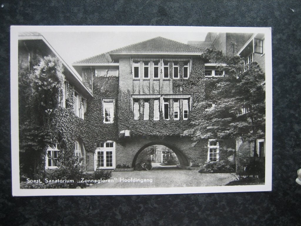 SOEST Sanatorium Zonnegloren  Hoofdingang, Ophalen of Verzenden, 1940 tot 1960, Utrecht