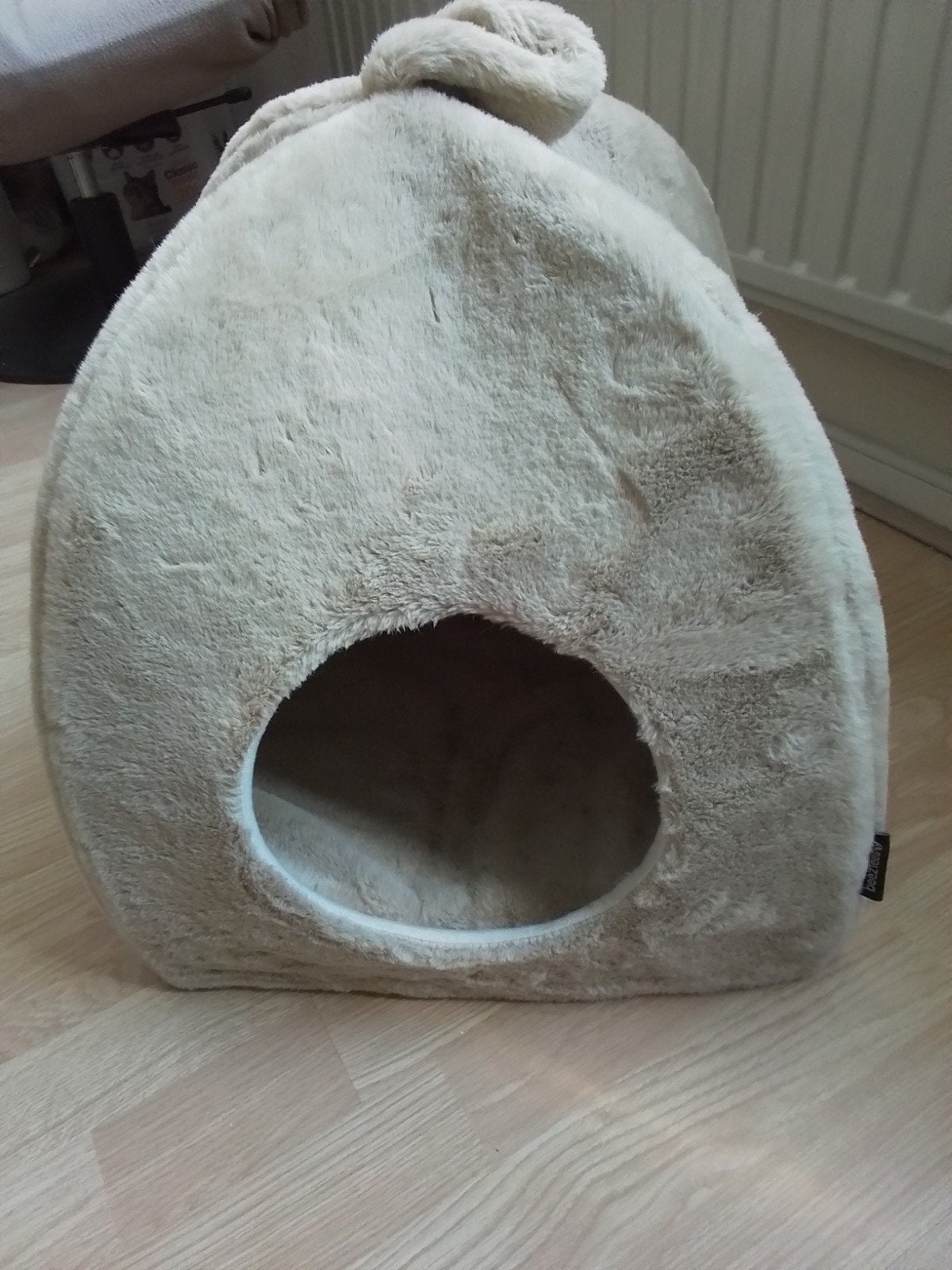 poezen huisje van zachte stof, Dieren en Toebehoren, Kattenmanden, Ophalen, Nieuw