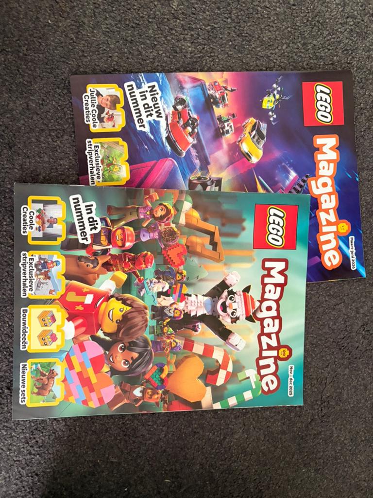 Lego Magazine, Ophalen of Verzenden, Zo goed als nieuw, Muziek, Film of Tv