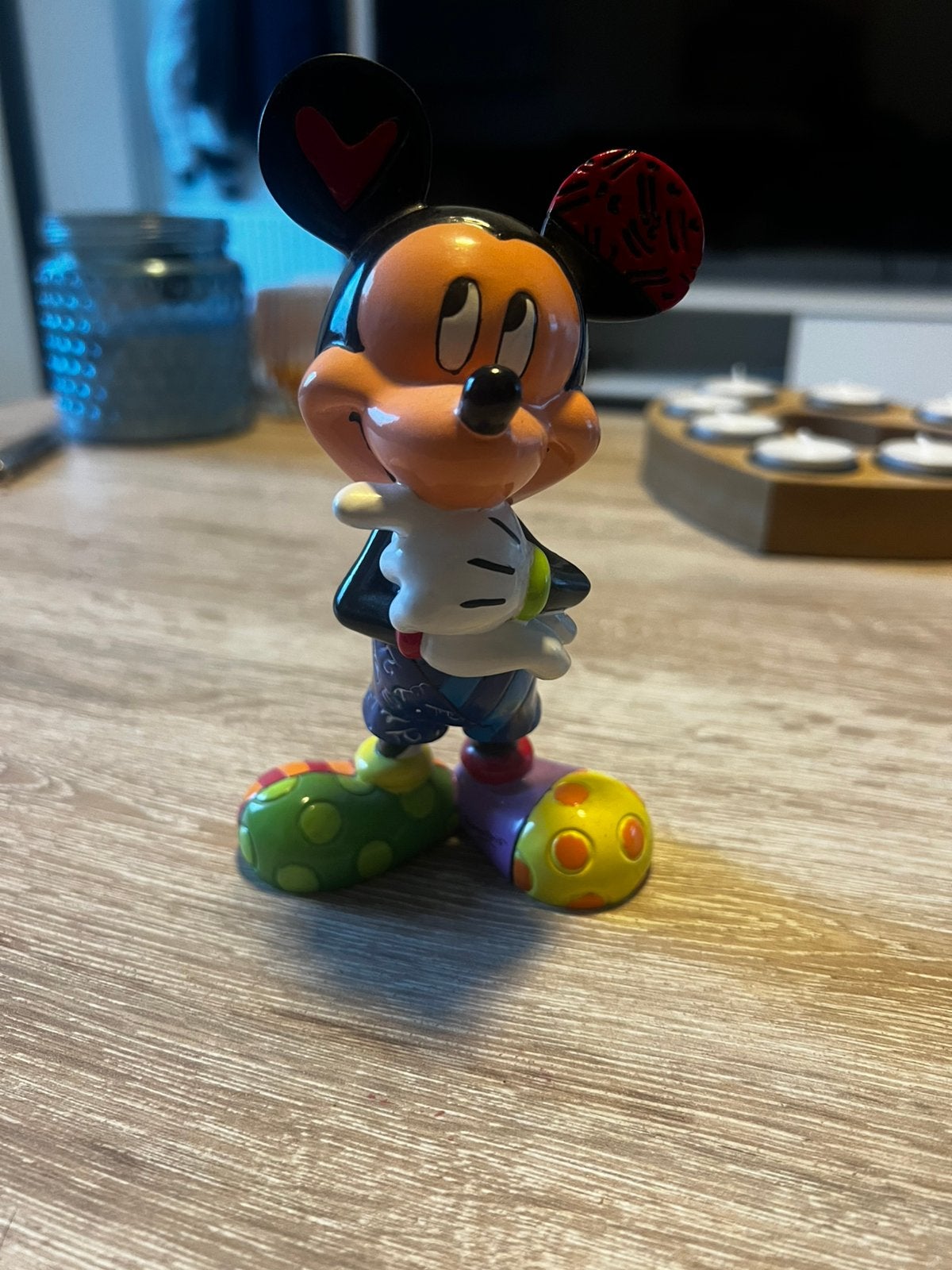 Disney Britto Mickey Mouse Summer Fun 4020811 – zeldzaam, Verzamelen, Ophalen of Verzenden, Zo goed als nieuw