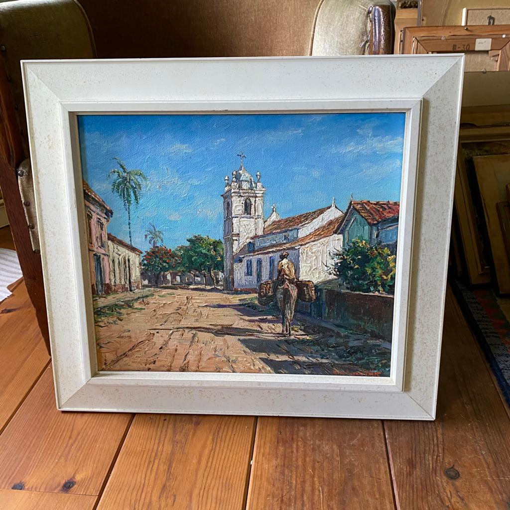 Schilderij Brasil, Ophalen