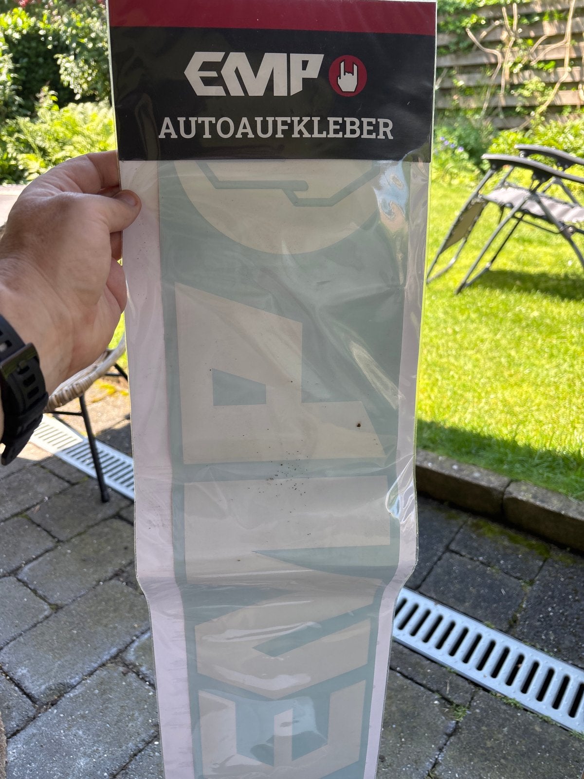 EMP Auto Aufkleber - Grote Sticker voor Auto of Raam, Ophalen of Verzenden