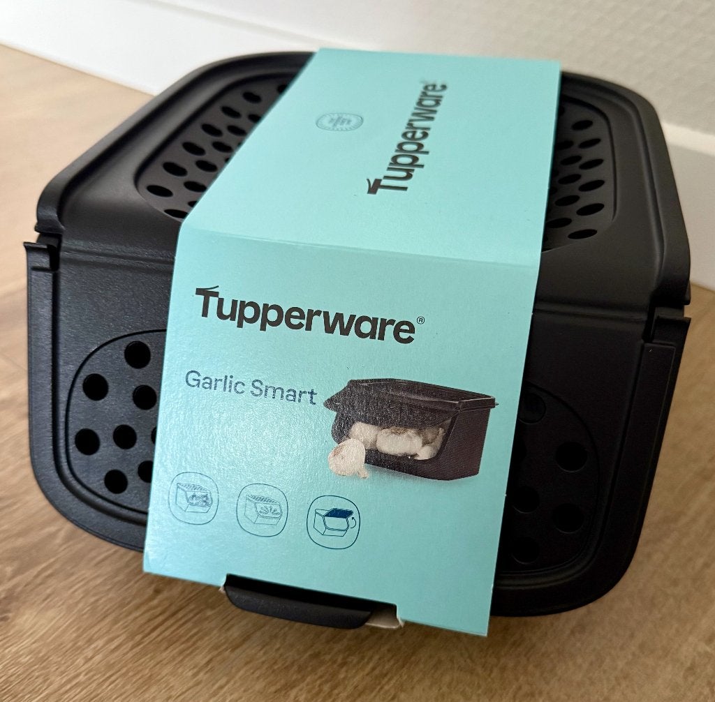 Tupperware GarlicSmart Knoflook Bewaarbox - NIEUW!!, Ophalen of Verzenden, Nieuw, Overige typen
