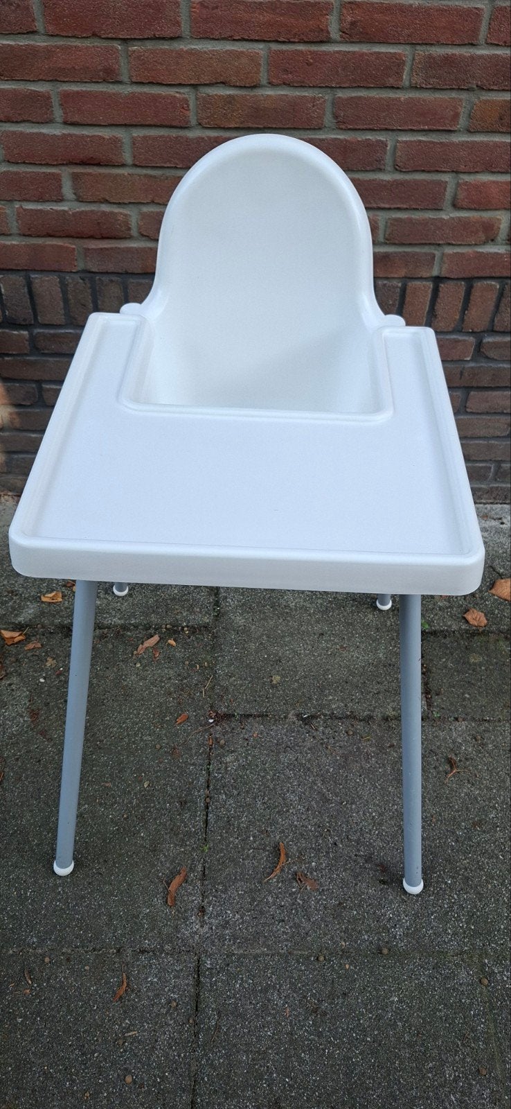 IKEA Antilop kinderstoel met kussen, Ophalen, Zo goed als nieuw, Overige typen, Afneembaar eetblad