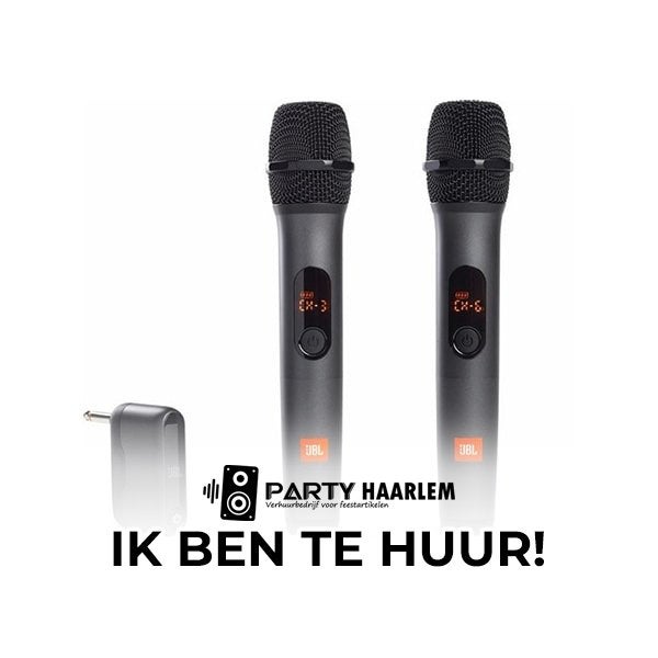 ✅ Draadloze Microfoons Huren Haarlem? JBL, Muziek en Instrumenten, Ophalen of Verzenden, Nieuw, Zangmicrofoon