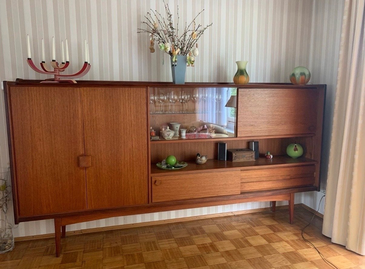 Vintage dressior / teak sideboard, Ophalen