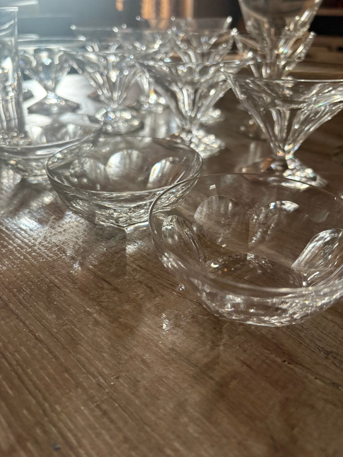 Kristal glas, Antiek en Kunst, Antiek | Glas en Kristal, Ophalen of Verzenden