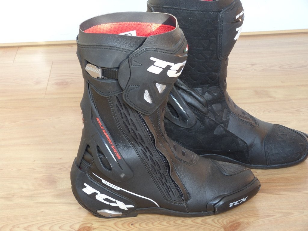 TCX RT-Race Motorlaarzen mt 42, Motoren, Heren, Ophalen of Verzenden, TCX, Laarzen