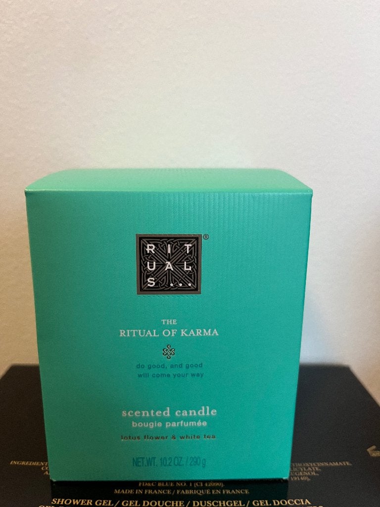 Rituals Karma geurkaars 290g, Ophalen of Verzenden, Rituals