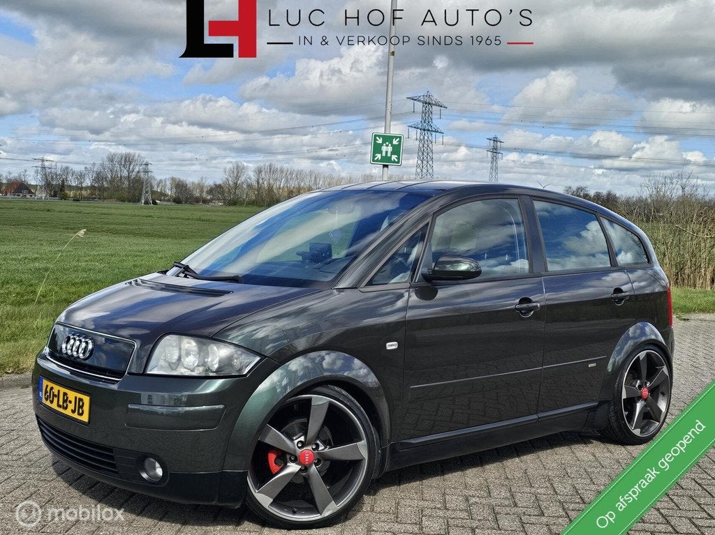 Audi A2 1.4 S Line 18'' APK 04-2027!, Auto's, Audi, Bedrijf, Te koop, A2, ABS, Airbags, Airconditioning, Alarm, Automatische klimaatregeling