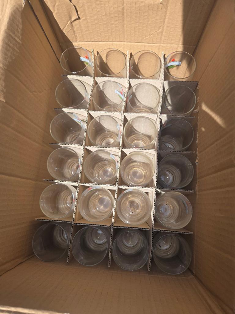 Heineken bierglazen - 56 stuks, Hobby en Vrije tijd, Verzamelkaartspellen | Magic the Gathering, Gebruikt, Ophalen of Verzenden