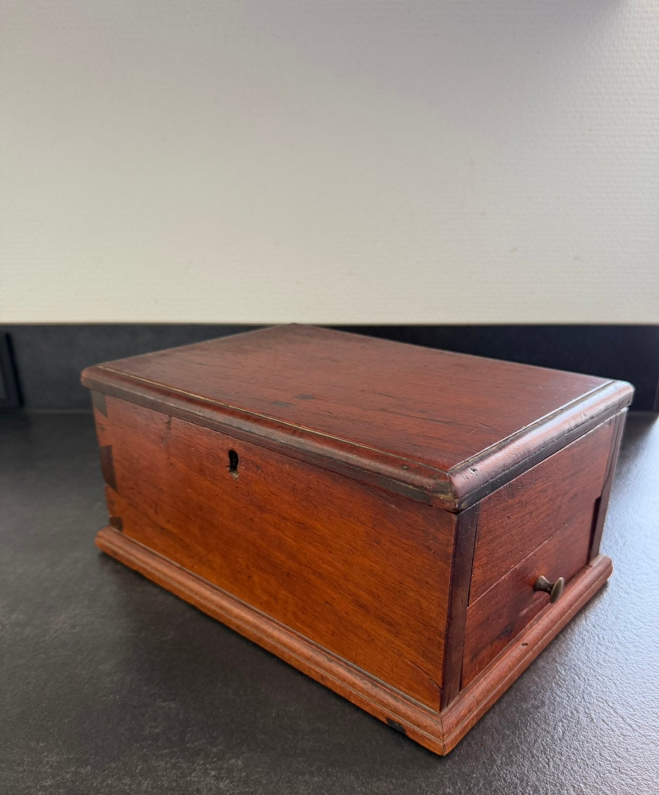 Antiek kistje, Antiek en Kunst, Curiosa en Brocante, Ophalen of Verzenden