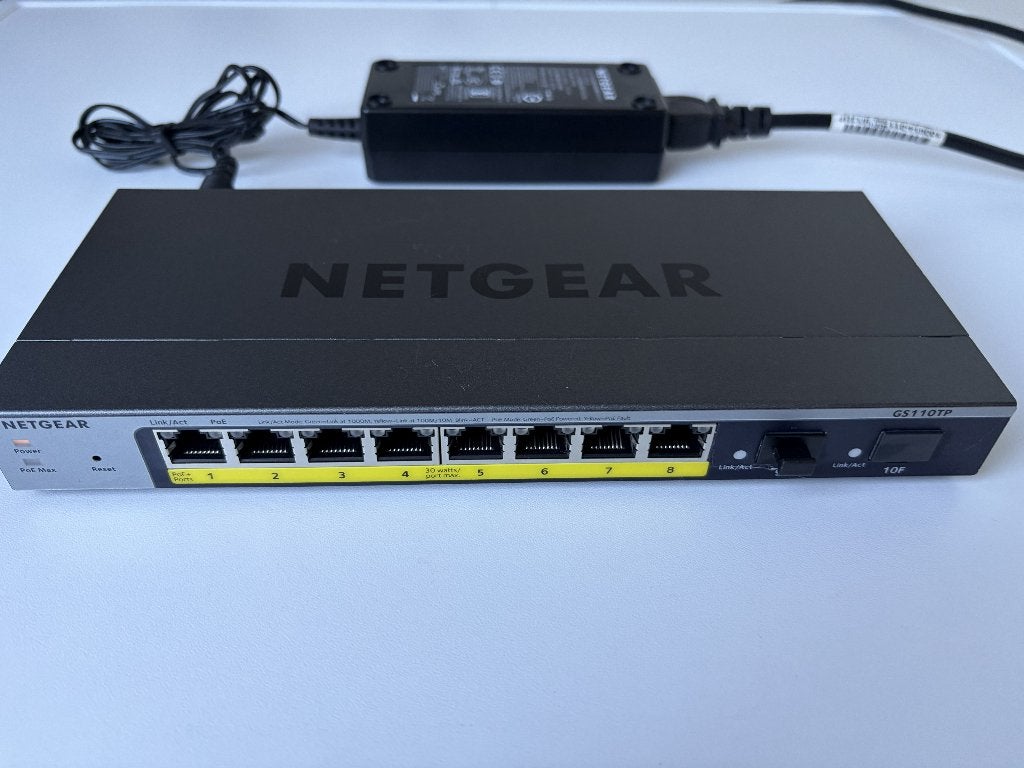 Netgear GS110TP v3 Smart Managed PoE+ Switch, Ophalen of Verzenden