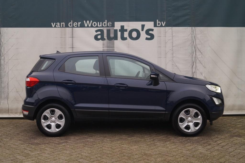 Ford EcoSport 1.0 EcoBoost Connected -AIRCO-CRUISE-, Voorwielaandrijving, Stof, Gebruikt, Euro 6