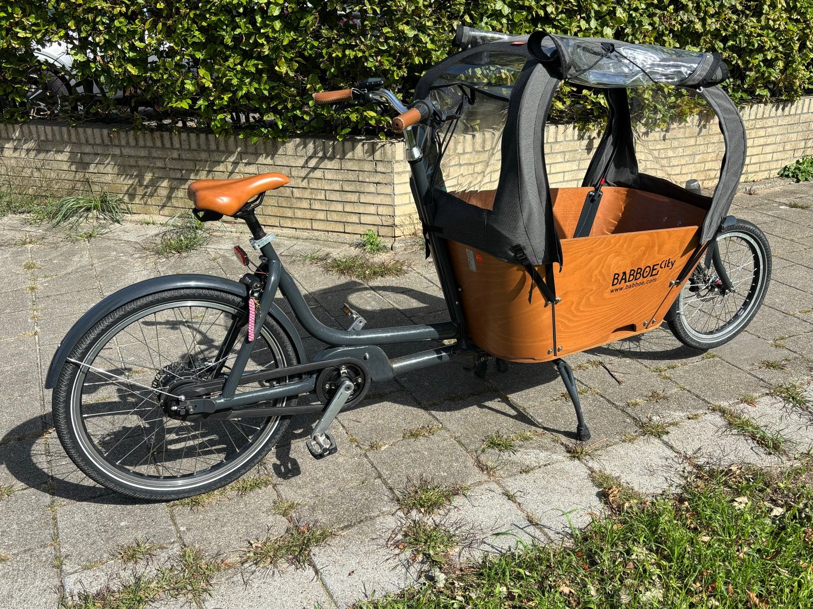 Babboe City Mountain Bakfiets - 2021, Gebruikt, Elektrisch, 2 kinderen, Schijfrem