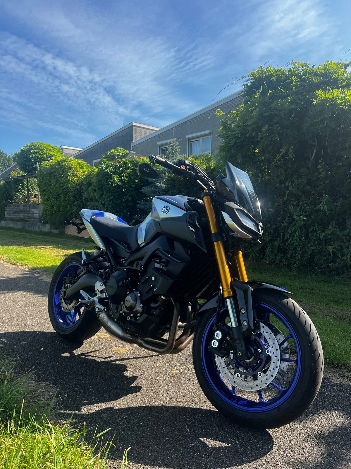 Yamaha MT-09 SP 2019 Akrapovic uitlaat, Motoren, Motoren | Yamaha, Particulier, Naked bike, meer dan 35 kW, 3 cilinders, Motorrijbewijs A